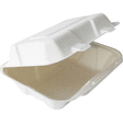 Boite repas 24x23x8 cm rect pulp blanc x50 - Promocash Saumur