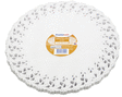 Dentelles blanches rondes 34 cm - Bazar - Promocash Sarrebourg