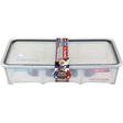Boîte hermétique de silicone 13L translucide 530x265x100 mm - Bazar - Promocash Antony